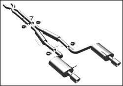2004-2006 Audi S4 MagnaFlow Cat Back Exhaust System - 16586