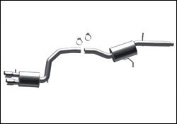 2009-2011 Audi A4 Base MagnaFlow Cat Back Exhaust System - 16587
