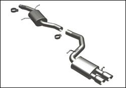 2009-2011 Audi A4 Quattro MagnaFlow Cat Back Exhaust System - 16588