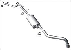 2009-2010 Hummer H3T MagnaFlow Cat Back Exhaust System - 16592