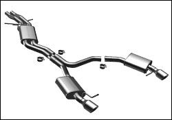 2009-2010 Audi A5 Quattro MagnaFlow Cat Back Exhaust System - 16597