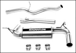 2007-2011 Jeep Wrangler Mountain MagnaFlow Cat Back Exhaust System - 16666