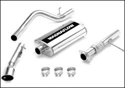 2007-2008 Chevrolet Tahoe LS MagnaFlow Cat Back Exhaust System - 16672