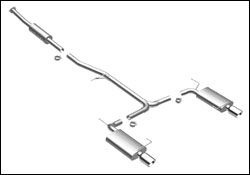 2006-2007 Honda Accord EX MagnaFlow Cat Back Exhaust System - 16685