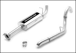 2004-2006 Jeep Wrangler Unlimited MagnaFlow Cat Back Exhaust System - 16695