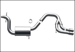 2006-2011 Audi A3 Base MagnaFlow Cat Back Exhaust System - 16716