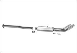 2007-2008 Chevrolet Silverado 1500 WT MagnaFlow Cat Back Exhaust System - 16746