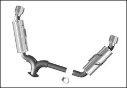 2008-2011 Nissan Altima MagnaFlow Axle Back Exhaust System - 16825