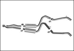 1975-1979 Chevrolet Camaro MagnaFlow Cat Back Exhaust System - 16828