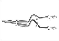 1975-1979 Pontiac Firebird MagnaFlow Cat Back Exhaust System - 16830