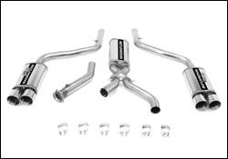 1992-1996 Chevrolet Corvette MagnaFlow Cat Back Exhaust System - 16837