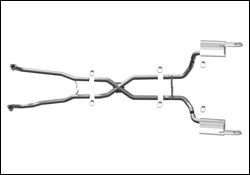 1968-1973 Chevrolet Corvette MagnaFlow Cat Back Exhaust System - 16842