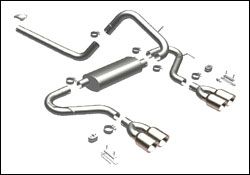 1998-2002 Chevrolet Camaro SS MagnaFlow Cat Back Exhaust System - 16846