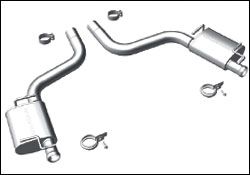 2008-2010 Dodge Challenger SRT8 MagnaFlow Axle Back Exhaust System - 16882