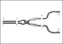 2008-2010 Dodge Challenger SRT8 MagnaFlow Cat Back Exhaust System - 16886