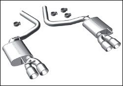 2009-2011 Dodge Challenger R/T MagnaFlow Axle Back Exhaust System - 16893