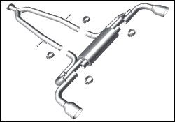 2002-2008 Lexus SC430 MagnaFlow Cat Back Exhaust System - 16917
