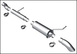 2009-2010 Chevrolet Silverado 1500 MagnaFlow Cat Back Exhaust System - 17101