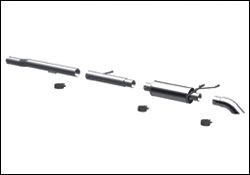 2009-2010 Chevrolet Silverado 1500 MagnaFlow Cat Back Exhaust System - 17102