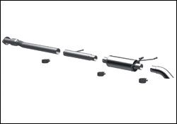2007-2008 GMC Sierra 1500 SLT MagnaFlow Cat Back Exhaust System - 17104