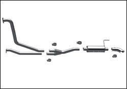 2007-2010 Nissan Titan MagnaFlow Cat Back Exhaust System - 17109
