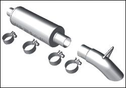 1997-1999 Jeep Wrangler MagnaFlow Cat Back Exhaust System - 17125