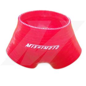 2000-2002 Audi S4 Mishimoto Red Throttle Body Hose - MMHOSE-AUD-TBRD