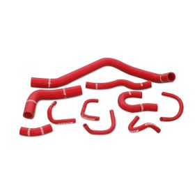 1988-1991 Honda Civic Mishimoto Red Silicone Hose Kit - MMHOSE-CIV-88RD