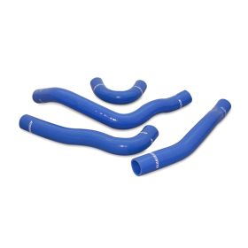 2008-2013 Mitsubishi EVO X Mishimoto Blue Silicone Hose Kit - MMHOSE-EVO-10BL
