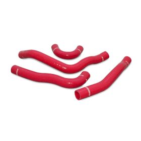 2008-2013 Mitsubishi EVO X Mishimoto Red Silicone Hose Kit - MMHOSE-EVO-10RD