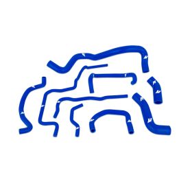 1999-2005 VW Golf 1.8T Mishimoto Blue Silicone Hose Kit - MMHOSE-GLF-99BL