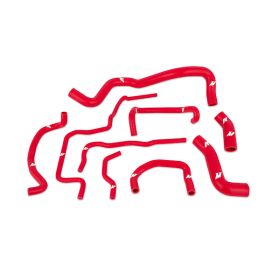 1999-2005 VW Golf 1.8T Mishimoto Red Silicone Hose Kit - MMHOSE-GLF-99RD