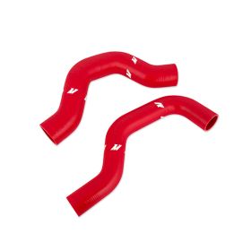 2005-2006 Jeep Liberty 2.8L CRD Mishimoto Red Silicone Turbo Hose Kit - MMHOSE-L