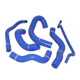 2005-2006 Ford Mustang V8 Mishimoto Blue Silicone Hose Kit - MMHOSE-MUS-05BL