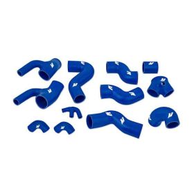 1997-2002 Audi S4 Mishimoto Blue Silicone Turbo Hose Kit - MMHOSE-S4-97TBL