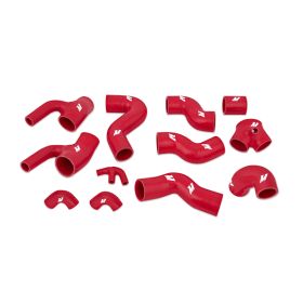1997-2002 Audi S4 Mishimoto Red Silicone Turbo Hose Kit - MMHOSE-S4-97TRD