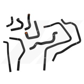 2001-2005 Subaru WRX Mishimoto Black Silicone Ancillary Hose - MMHOSE-SUB-ANCBK