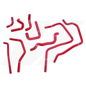 2001-2005 Subaru WRX Mishimoto Red Silicone Ancillary Hose - MMHOSE-SUB-ANCRD