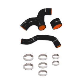 2001-2005 Subaru WRX Mishimoto Black Silicone Intercooler Hoses - MMHOSE-SUB-INT