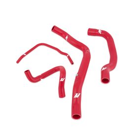 2002-2008 Mini Cooper S Mishimoto Red Silicone Hose Kit - MMHOSE-TINY-01RD