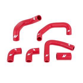 1990-1995 Chevrolet Corvette ZR1 Mishimoto Red Silicone Hose Kit - MMHOSE-VET-90