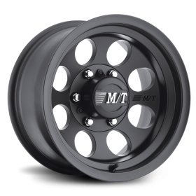 Classic III 15X8 with 6X5.50 Bolt Pattern 3.625 Back Space Satin Black Mickey Thompson - 90000001749