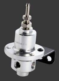 Universal Fuel Regulator Unit by NRG - Black / Chrome