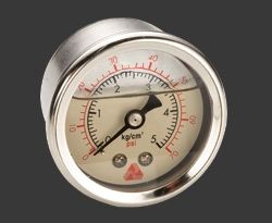 Universal Fuel Regulator Gauge by NRG - Chrome