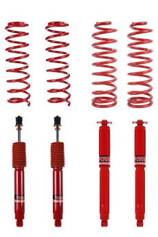 2007-2010 Jeep Wrangler UnLTD X/X 4DR Pedders Suspension Lift Kit Front and Rear 8PC - PED-814104