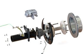 2005-2013 Toyota Tacoma X-Runner Pedders Brake Conversion Kit Rear 1PC - PED-PBCK006