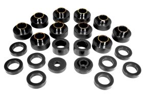 1981-1983 Jeep CJ5 Body Mount Kit Black Prothane - 1-104-BL