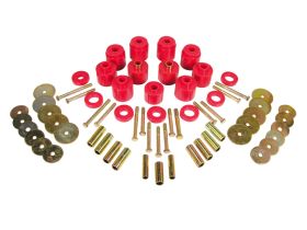 1976-1979 Jeep CJ5 Body Lift Kit Red Prothane - 1-110