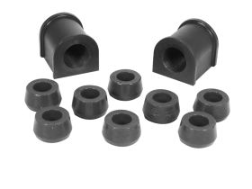 1987-1995 Jeep Wrangler Front Sway Bar Bushing Kit Black Prothane - 1-1102-BL