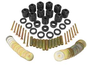 1980-1983 Jeep CJ5 Body Lift Kit Black Prothane - 1-111-BL